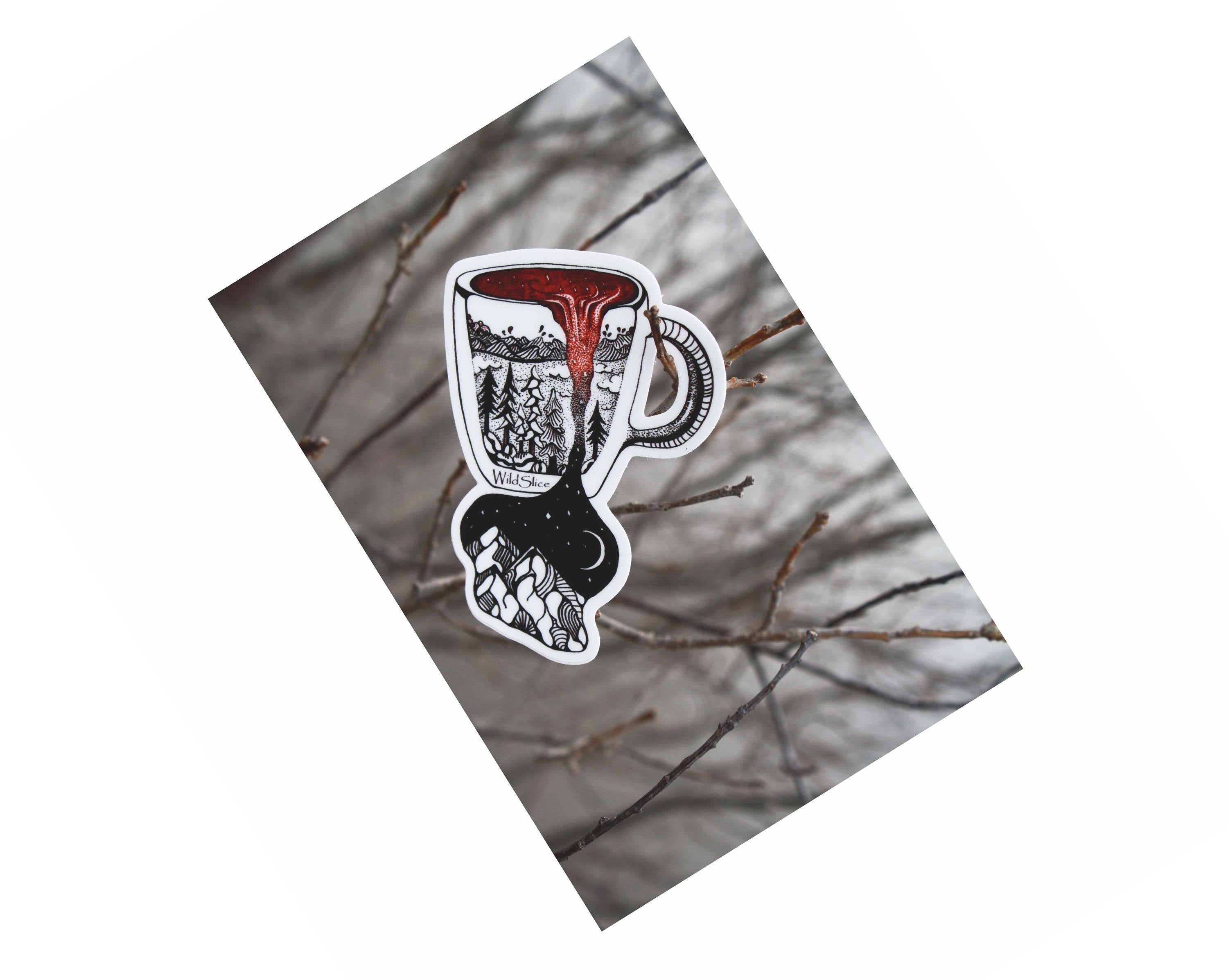 Wild Brew Sticker 4" sticker
