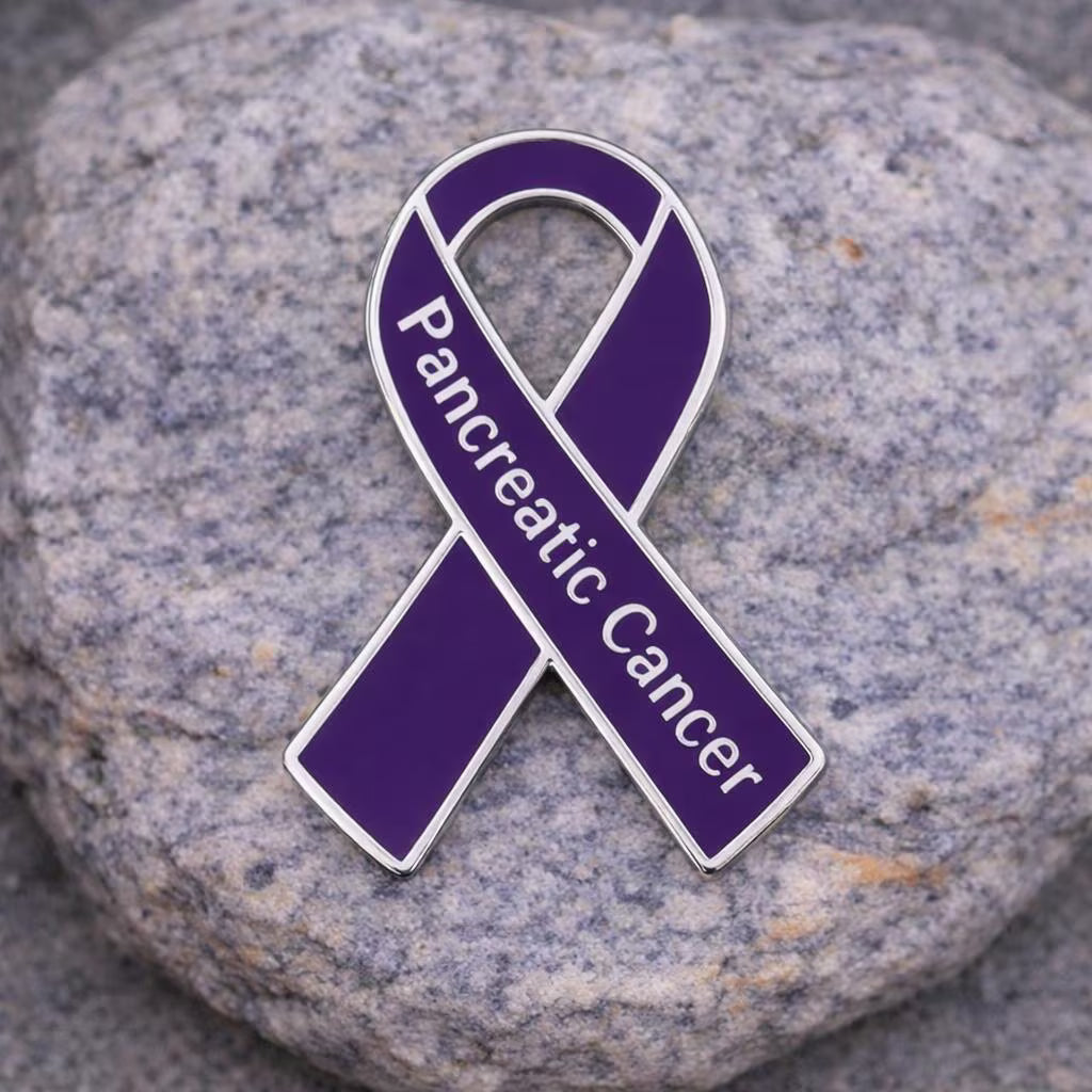 Pancreatic Cancer Awareness Ribbon Pins
