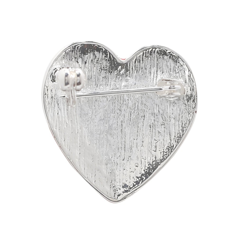 Large Red Heart Shaped Pins