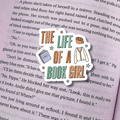 Life of a Book Girl Sticker