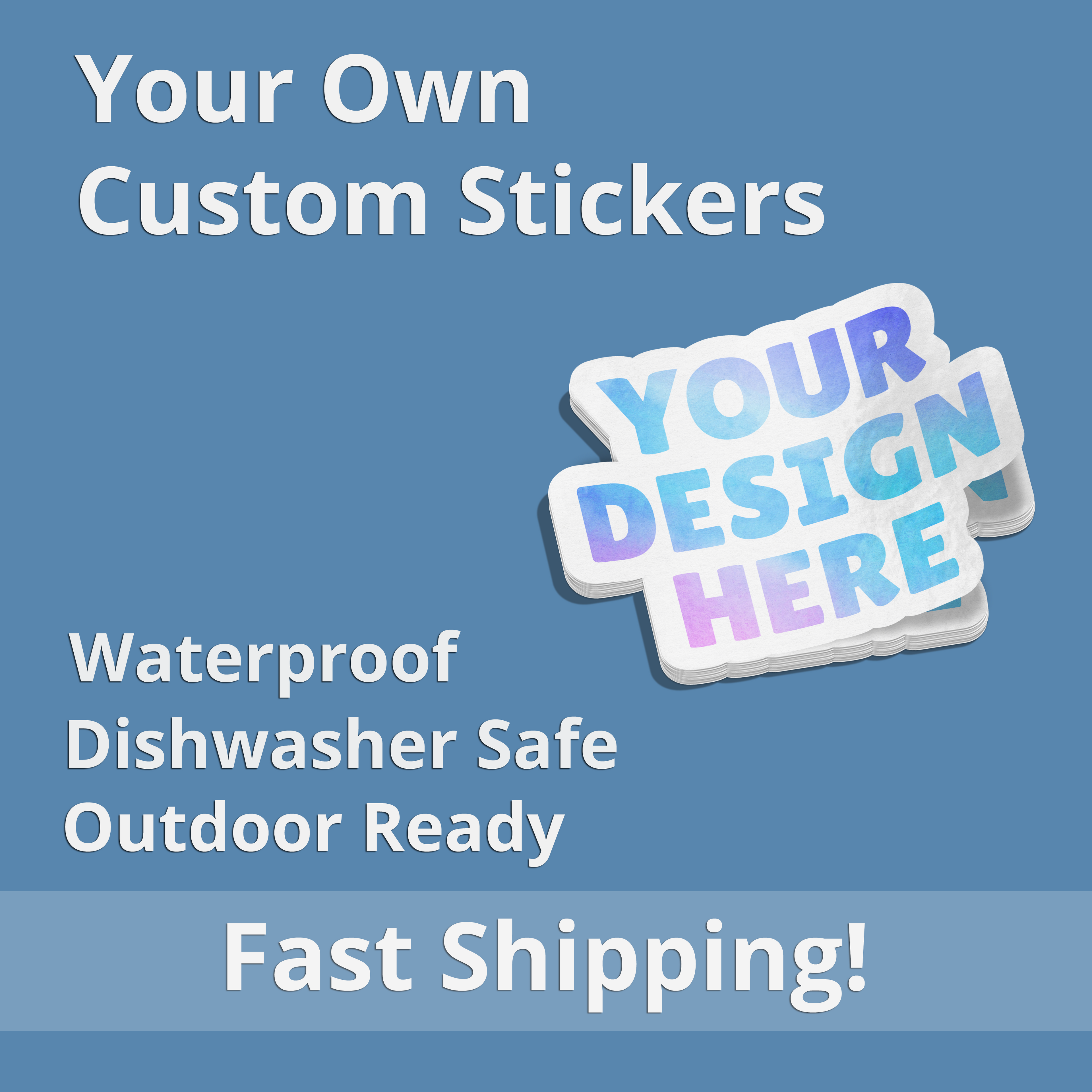 Custom Laminated Vinyl Stickers