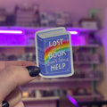 Lost in a Book Don't end Help Sticker