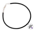 Lupus Awareness Heart Charm Leather Cord Bracelets