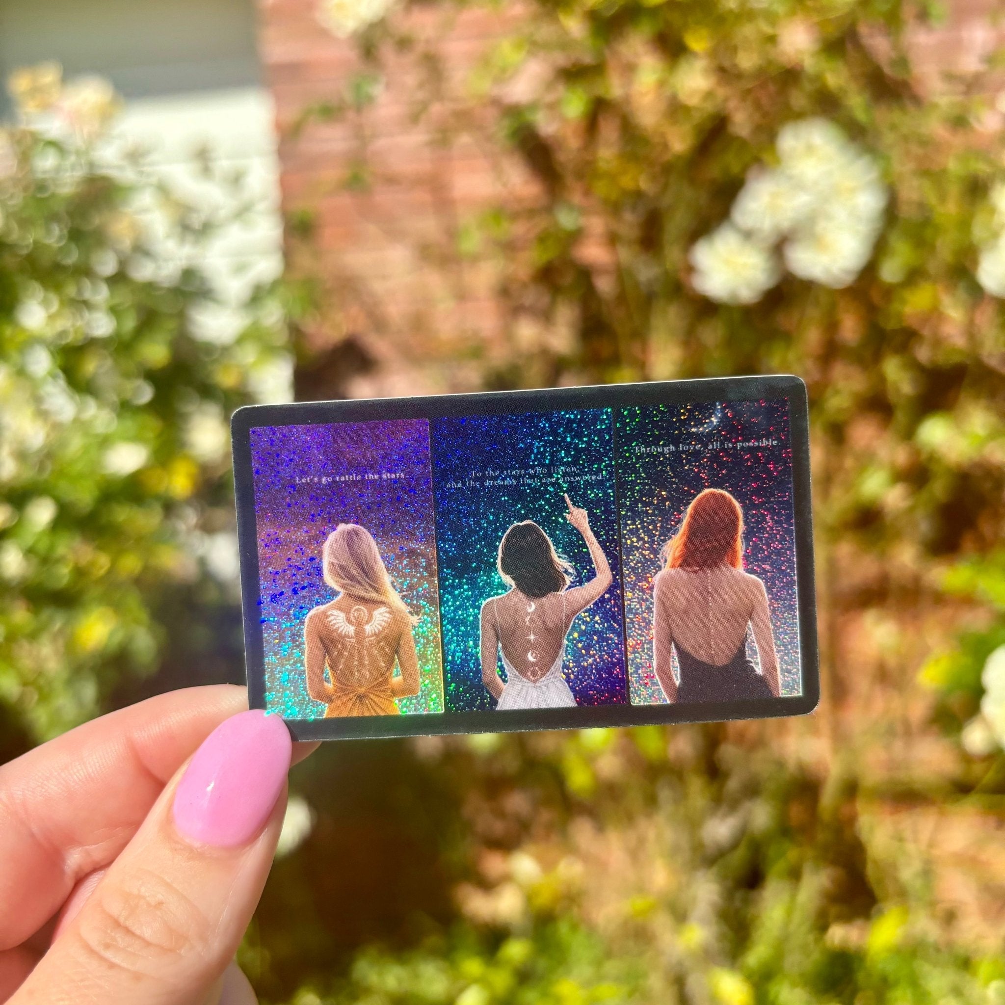 MAASiverse Women Sparkle Sticker