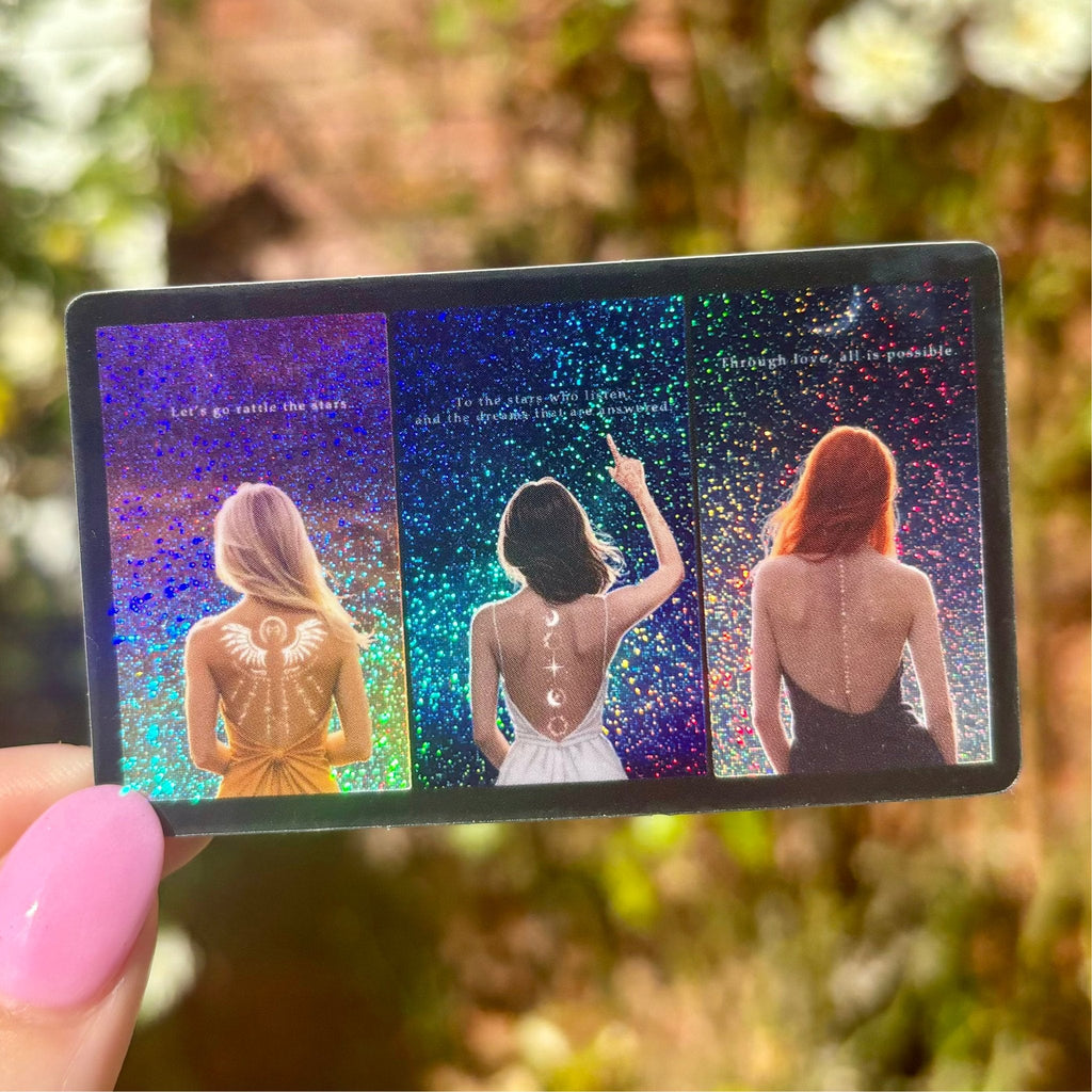 MAASiverse Women Sparkle Sticker