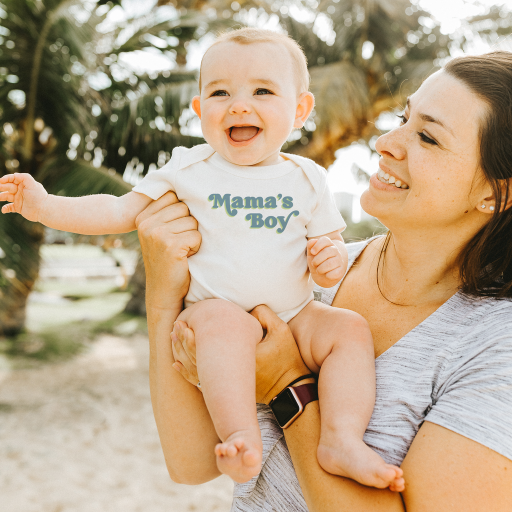 graphic bodysuit | mamas boy