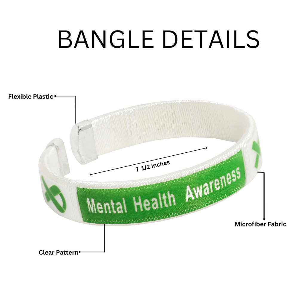 Mental Health Bangle Bracelets