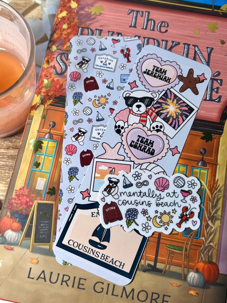 Mentally at Cousins Beach Sticker