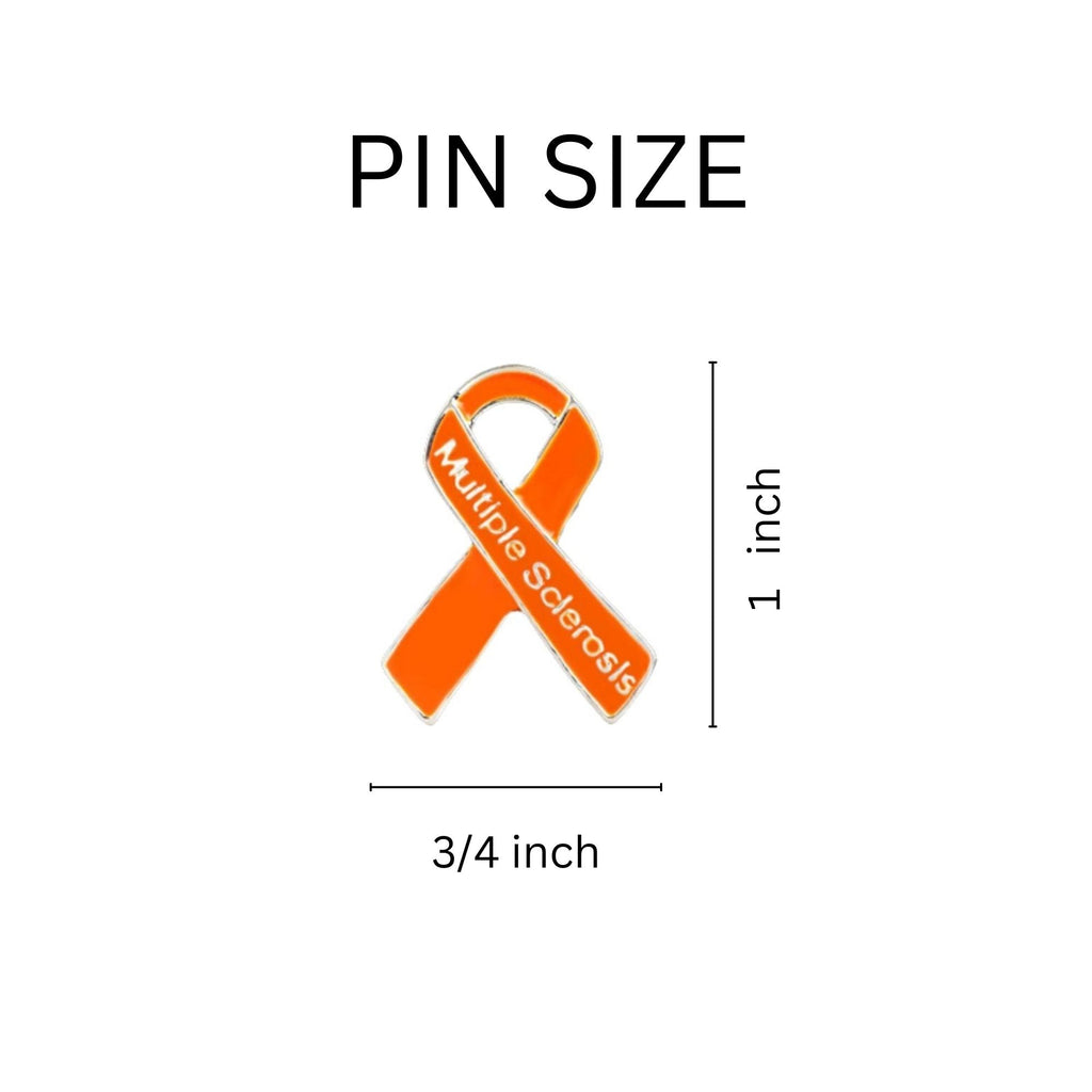 Multiple Sclerosis Awareness Ribbon Pins
