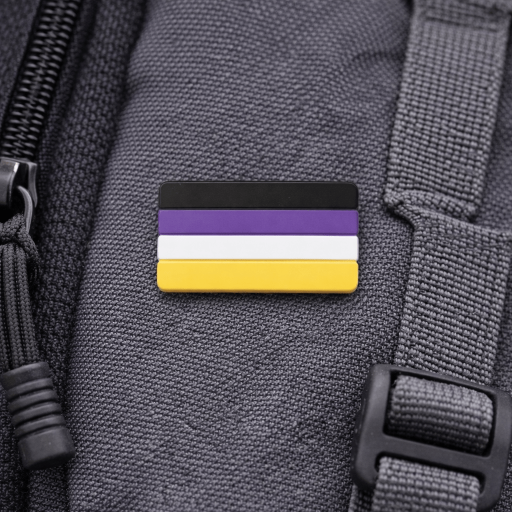 Non-Binary Flag Silicone Pins