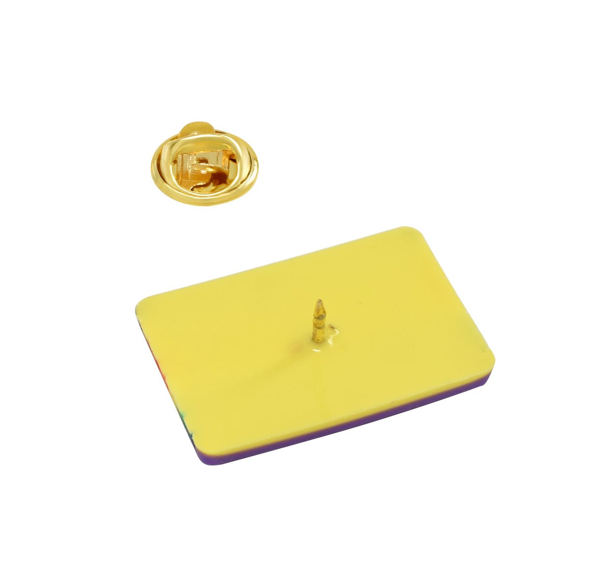 10 Pack Non-Binary Flag Silicone Pins