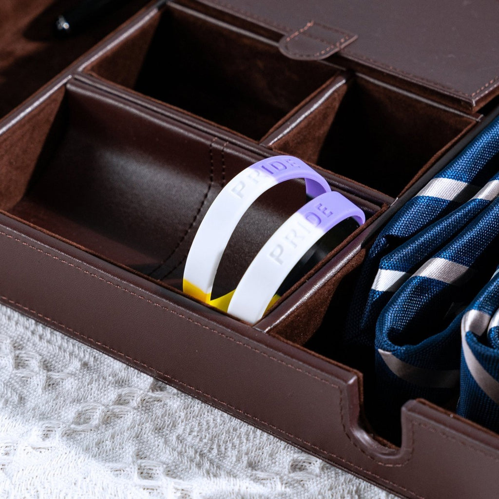 Non-Binary Silicone Bracelets