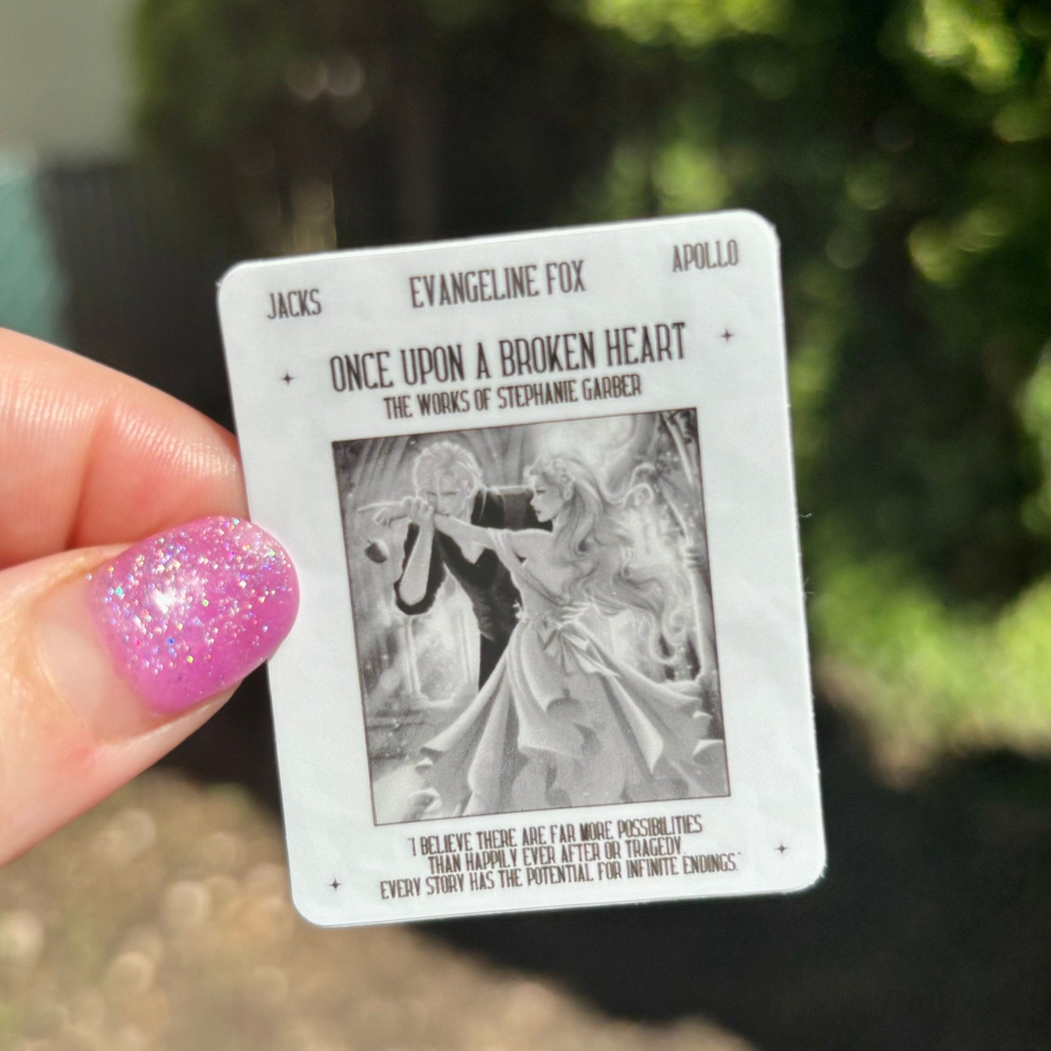 Once Upon a Broken Heart Film Poster Sticker