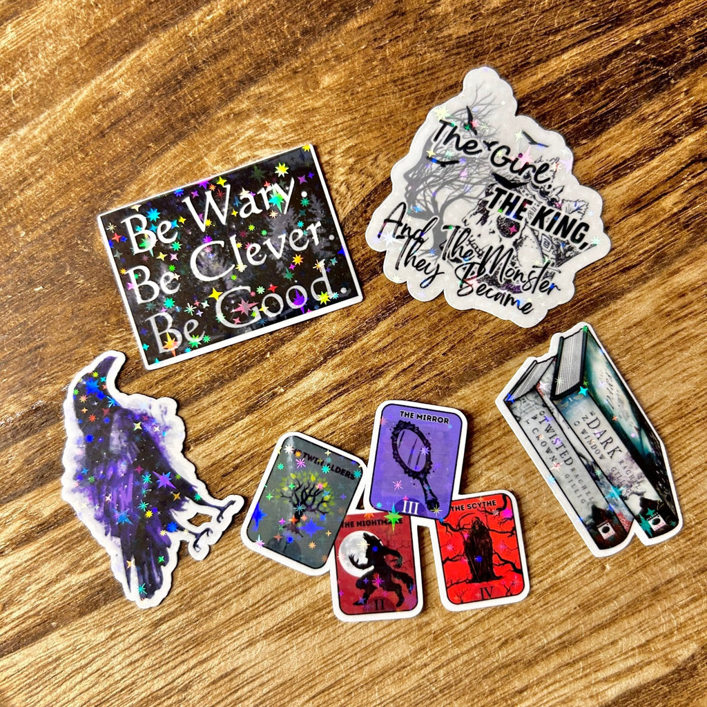 One Dark Window Sticker Bundle