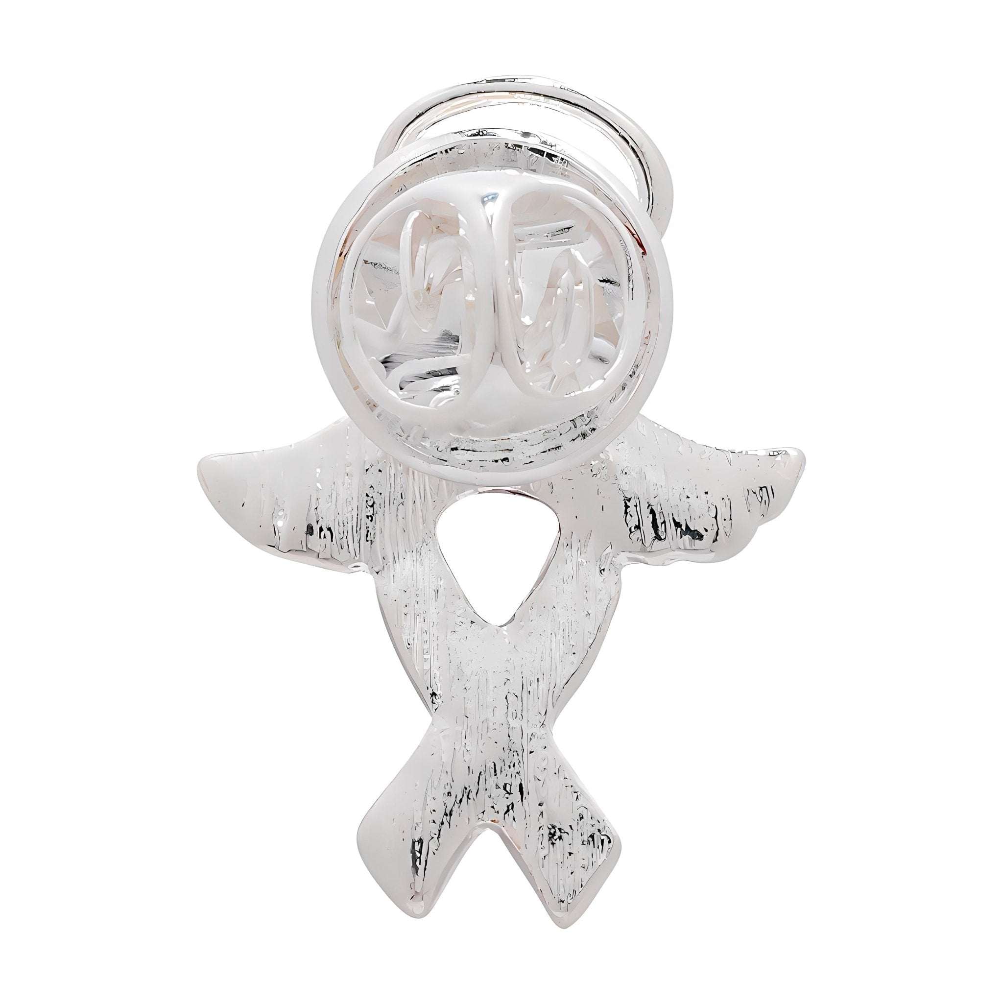 Orange Ribbon Awareness Angel Pins