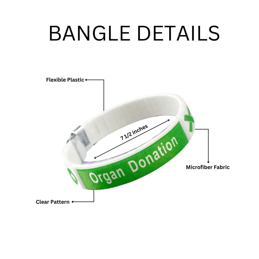 Organ Donation Bangle Bracelets