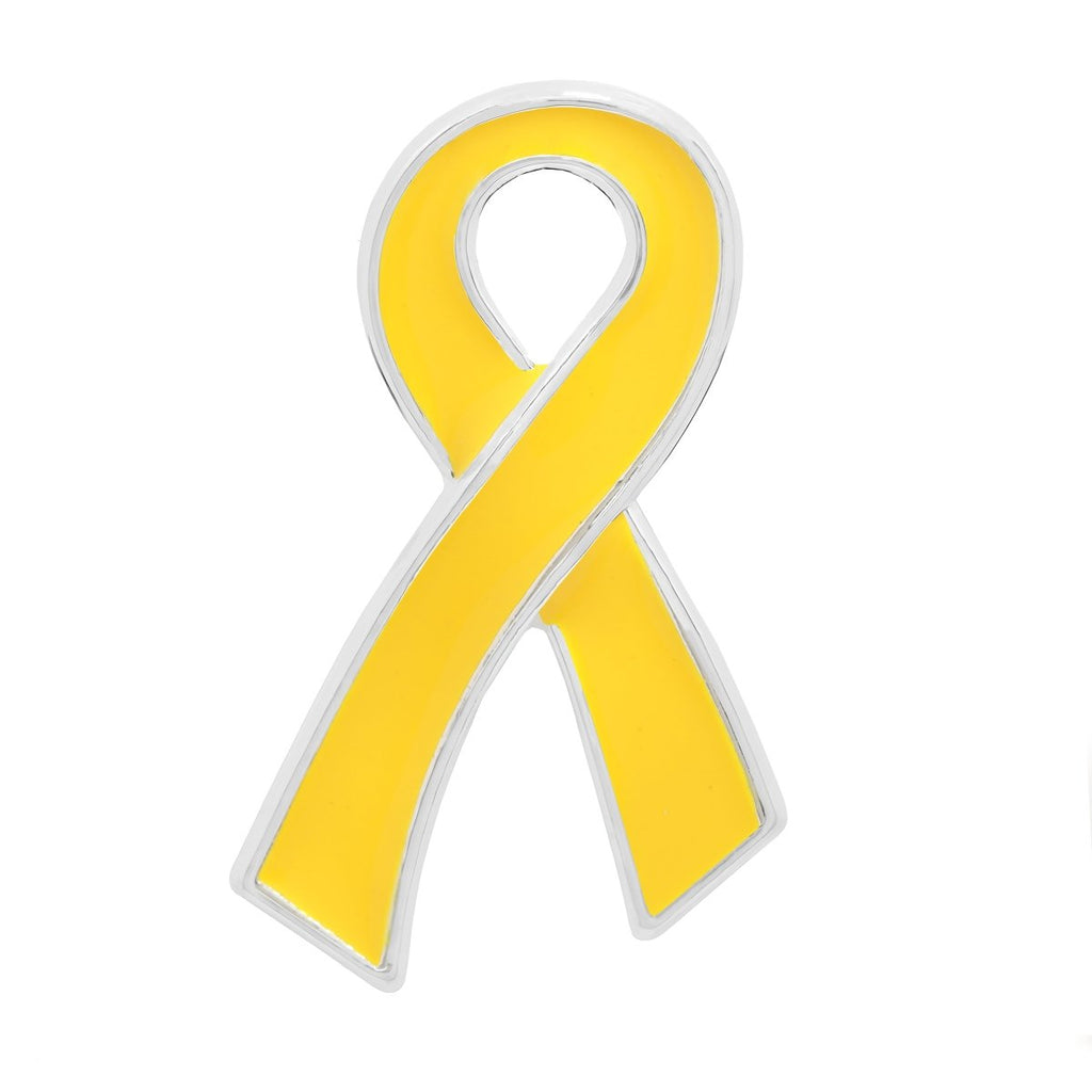 Gold Childhood Cancer Ribbon Pins