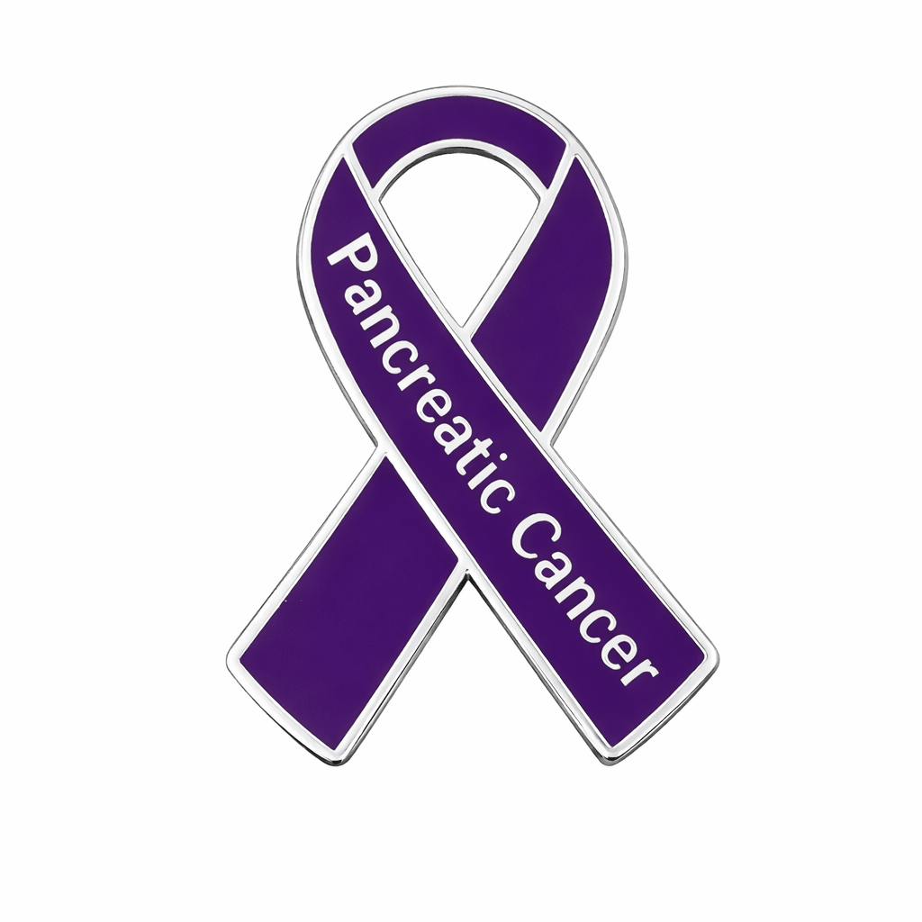 Pancreatic Cancer Awareness Ribbon Pins