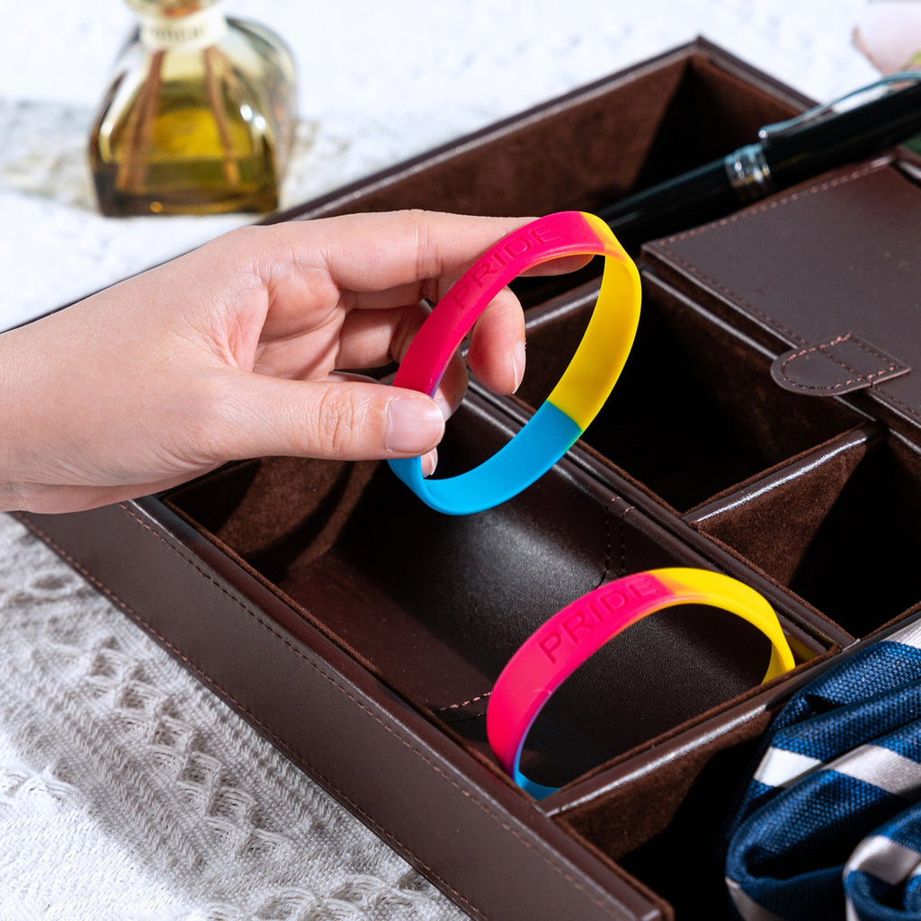 Pansexual Silicone Bracelets