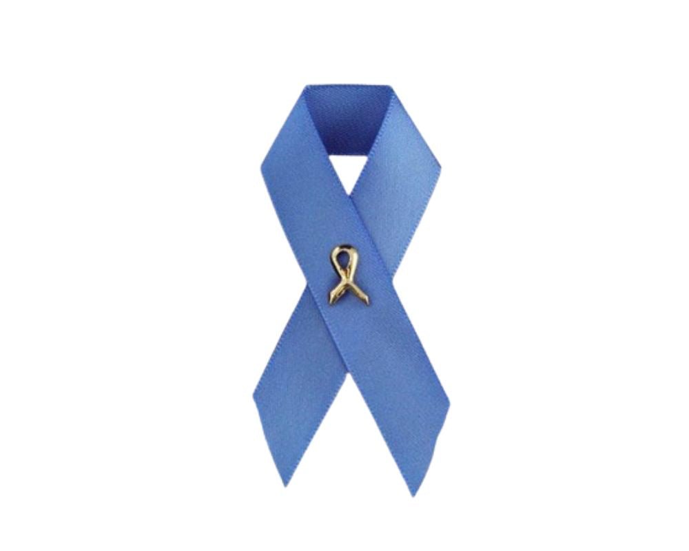 Periwinkle Ribbon Satin Pins