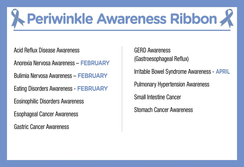 Periwinkle Silicone Bracelets (Child Size)