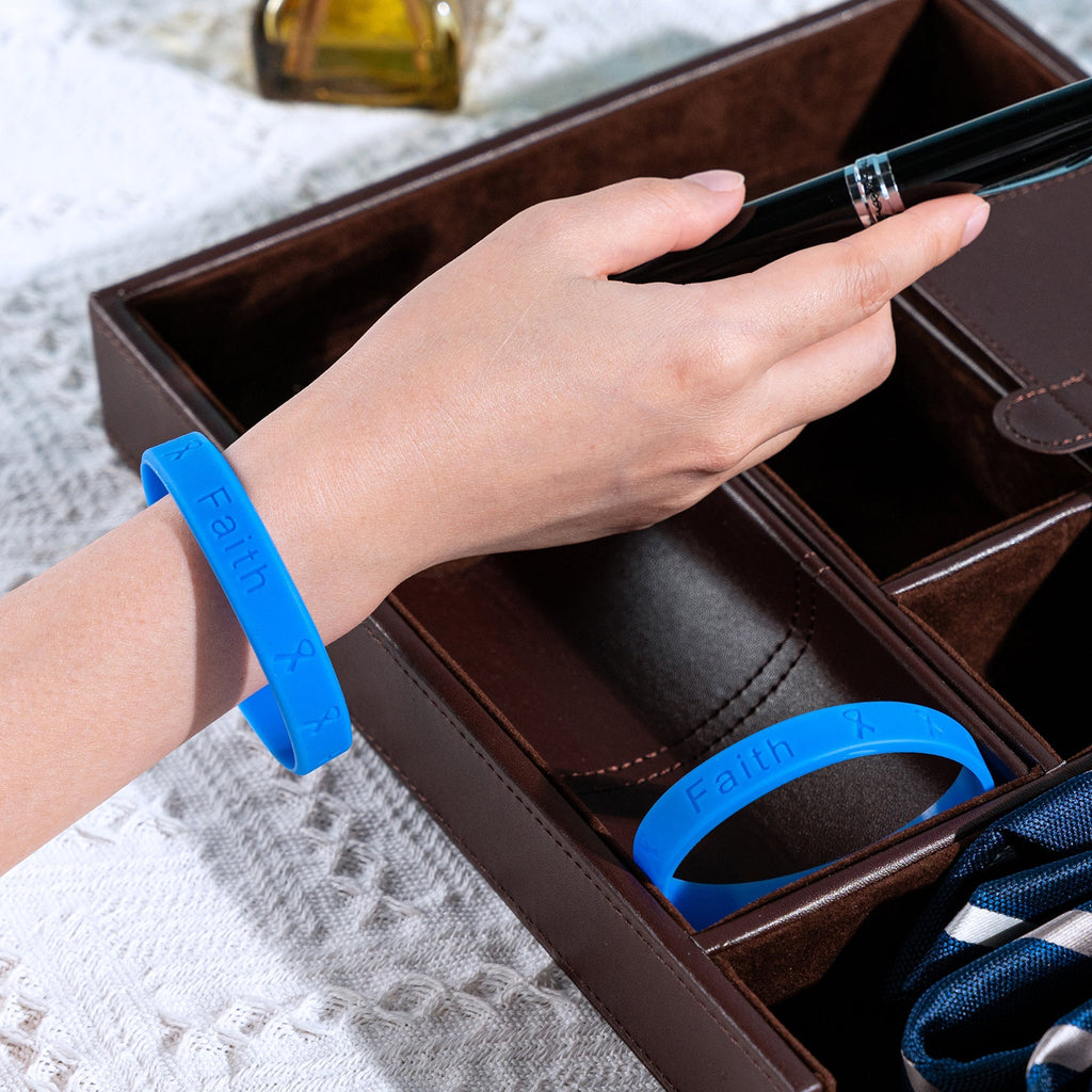 Periwinkle Silicone Bracelets (Child Size)