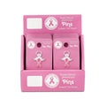 Pink Ribbon Angel Pin Counter Display (12 Cards)