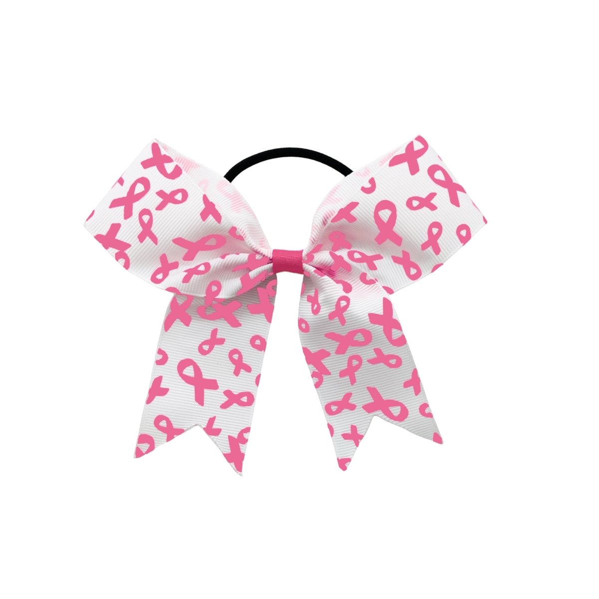 10 Pack Pink Ribbon Hair Bows