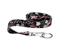 Pink Ribbon Heart Ribbon Lanyards
