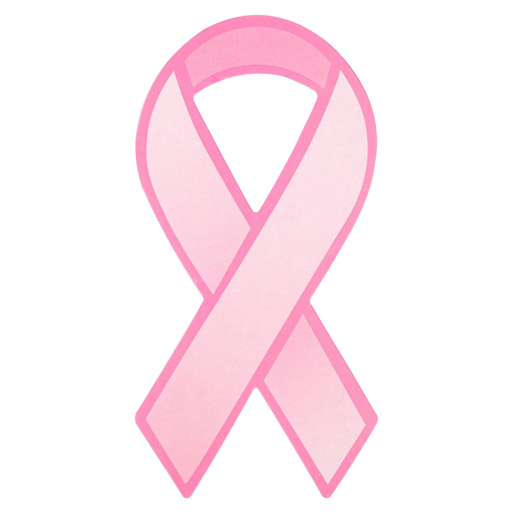 Pink Ribbon Paper Donation Ribbons (50/Pack)