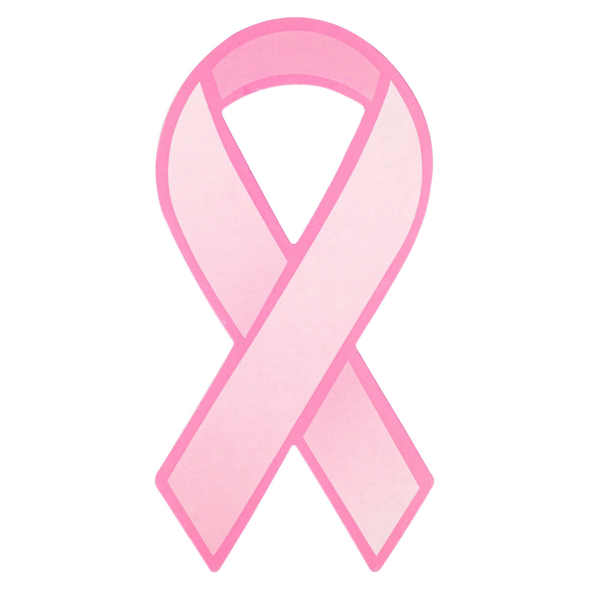 Pink Ribbon Paper Donation Ribbons (50/Pack)
