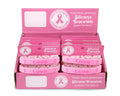 Pink Ribbon Silicone Bracelet Counter Display (12 Cards)