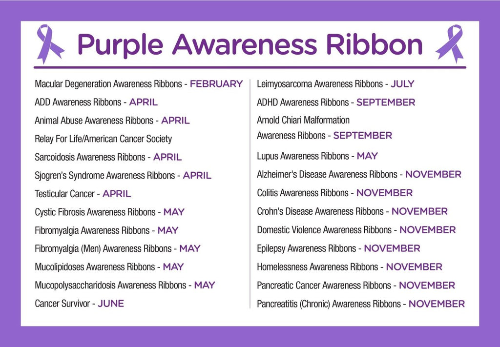 Purple Silicone Bracelets