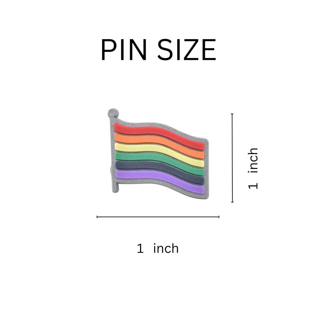Rainbow Flag Silicone Pins