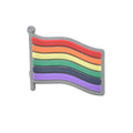 Rainbow Flag Silicone Pins