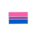 Rectangle Bisexual Flag Pins