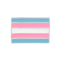 Rectangle Transgender Flag Pins