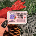 Romance Book Club Crushed Glitter Sticker