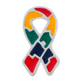 Small Flat Autism Ribbon Pins