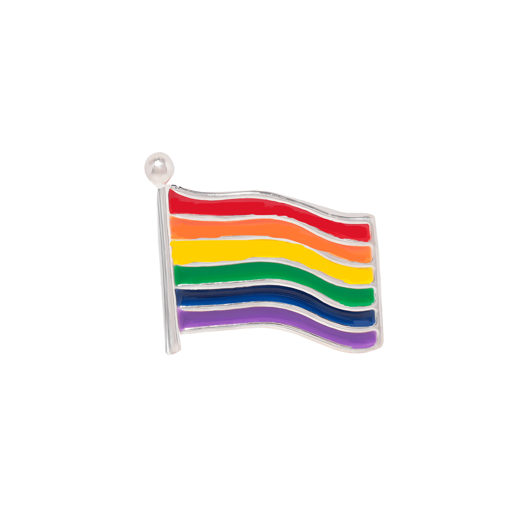 10 Pack Small Rainbow Flag Lapel Pins