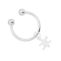 Small Size Puzzle Piece Autism Awareness Horseshoe Key Chains