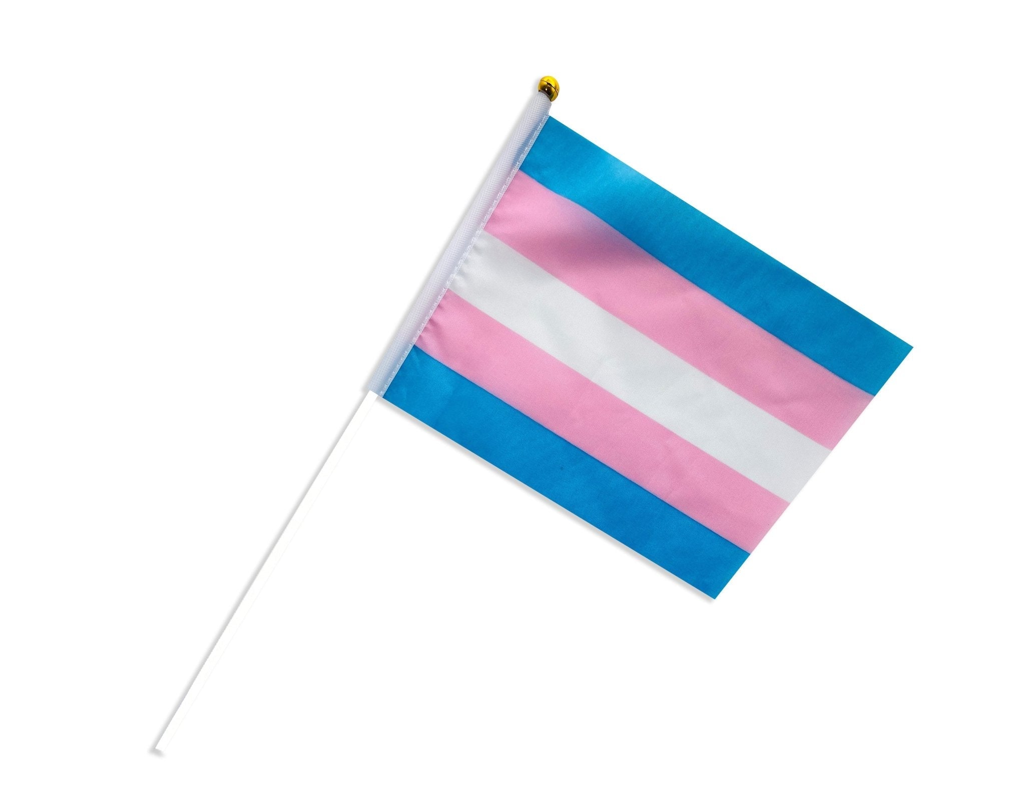 10 Pack Small Transgender Flags on a Stick