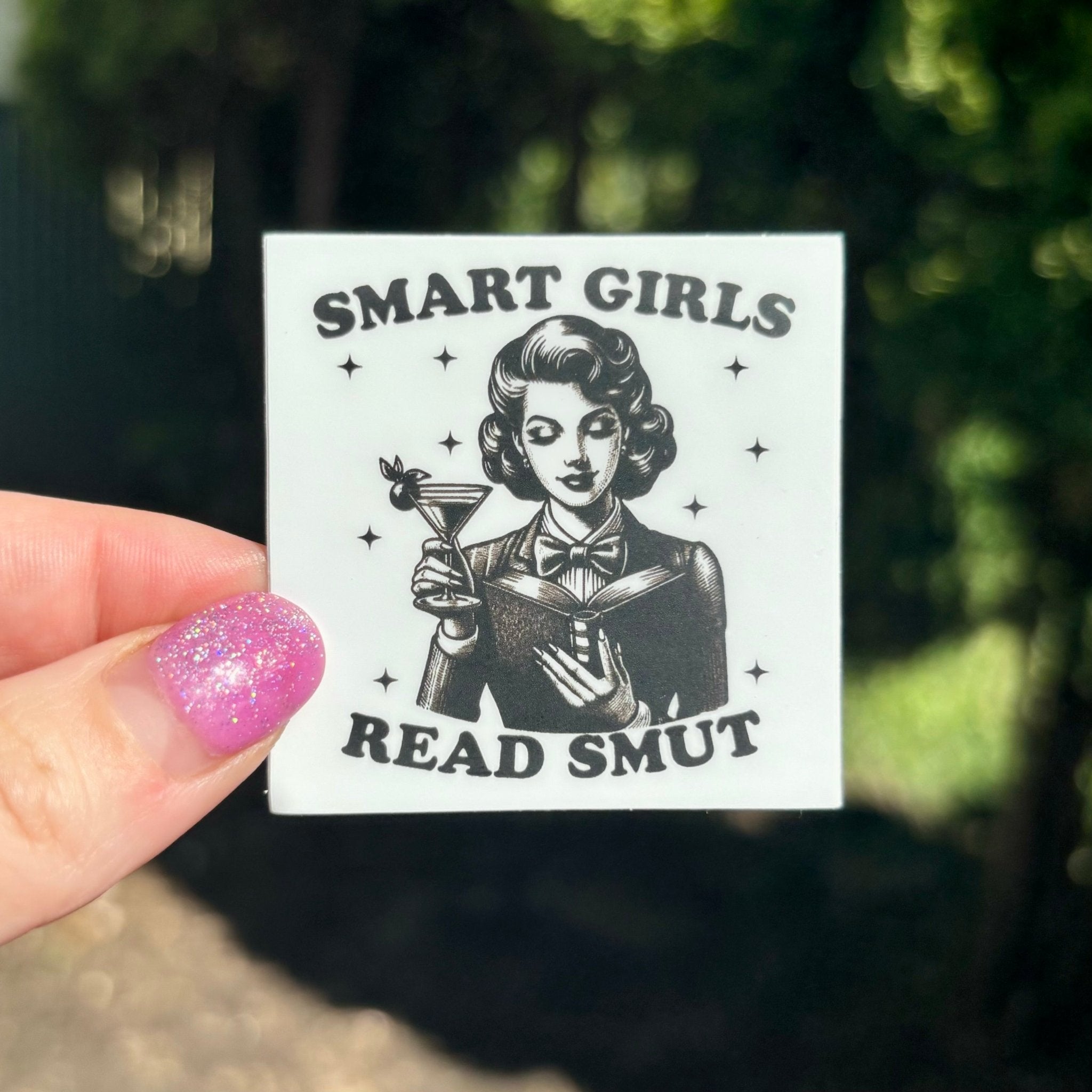 Smart Girls Read Smut Matte Sticker