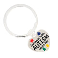 Someone Loves Me Autism Split Style Key Chains