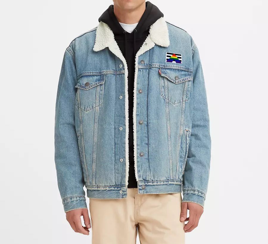 Straight Ally Flag Sew-On/Iron-On Patches