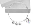 Suicide Awareness Heart Retractable Charm Bracelets