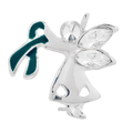 Teal Ribbon Angel By My Side Pins