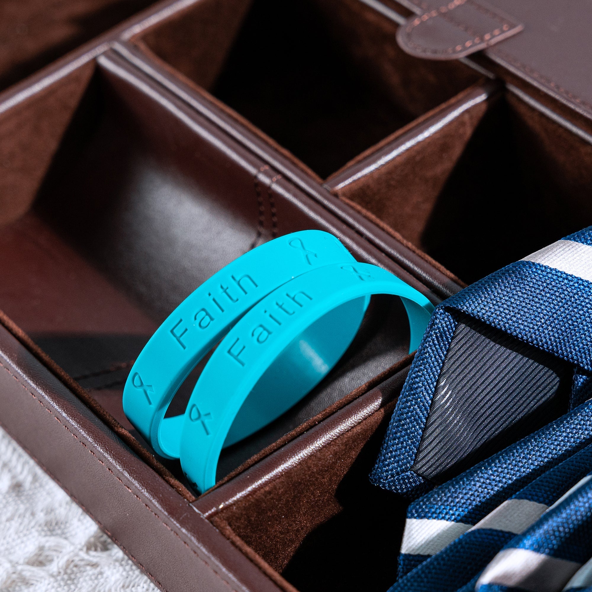 Teal Silicone Bracelets (Child Size)