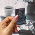 The Billionaire Dark Tarot Card Holographic Sticker