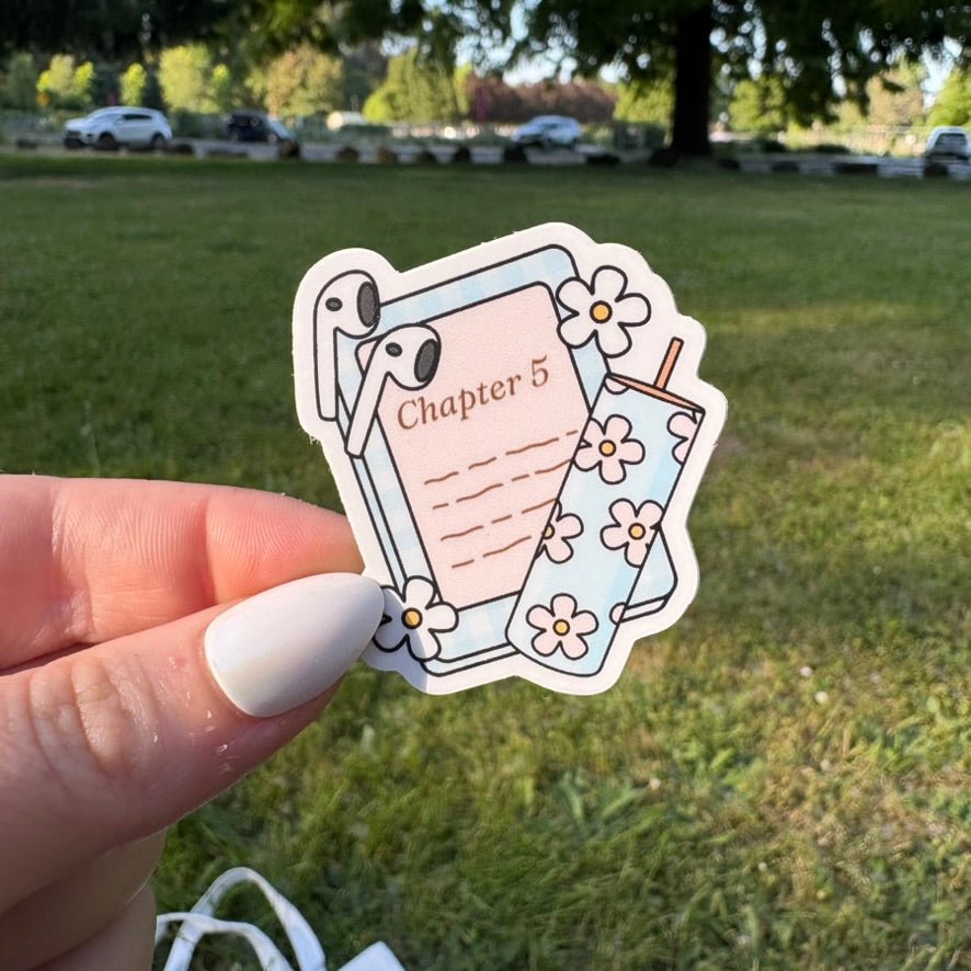 The Perfect Three Kindle Matte Sticker